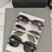 Chanel Sunglasses women' fashion  Rectangle Butterfly glasses #B53423