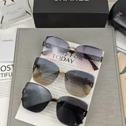 Chanel Sunglasses women' fashion  Rectangle Butterfly glasses #B53423