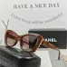 Chanel Sunglasses women' fashion  Rectangle Butterfly glasses #B53424