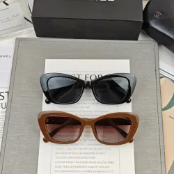 Chanel Sunglasses women' fashion  Rectangle Butterfly glasses #B53424