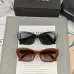 Chanel Sunglasses women' fashion  Rectangle Butterfly glasses #B53424