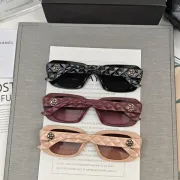 Chanel Sunglasses women' fashion  Rectangle Butterfly glasses #B53425