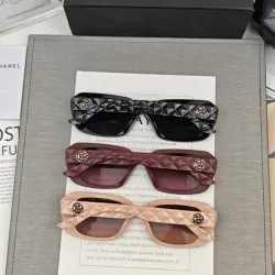 Chanel Sunglasses women' fashion  Rectangle Butterfly glasses #B53425