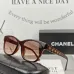 Chanel Sunglasses women' fashion  Rectangle Butterfly glasses #B53426
