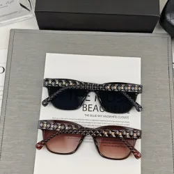 Chanel Sunglasses women' fashion  Rectangle Butterfly glasses #B53426