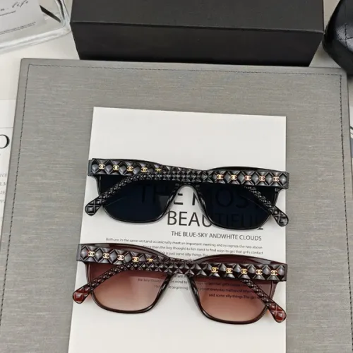 Chanel Sunglasses women' fashion  Rectangle Butterfly glasses #B53426