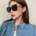 Chanel Sunglasses women' fashion  Rectangle Butterfly glasses #B53428
