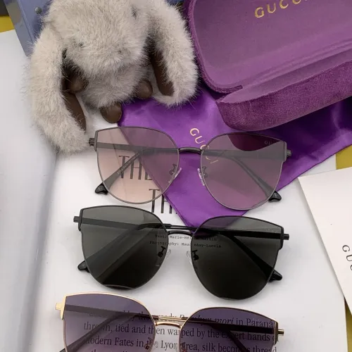 Gucci prevent UV rays exquisite luxury AAA Sunglasses #B38925