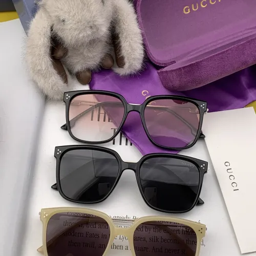 Gucci prevent UV rays exquisite luxury AAA Sunglasses #B38927