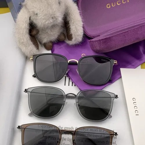 Gucci prevent UV rays  luxury AAA Sunglasses #B38933