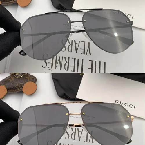 Gucci prevent UV rays  luxury AAA Sunglasses #B38934