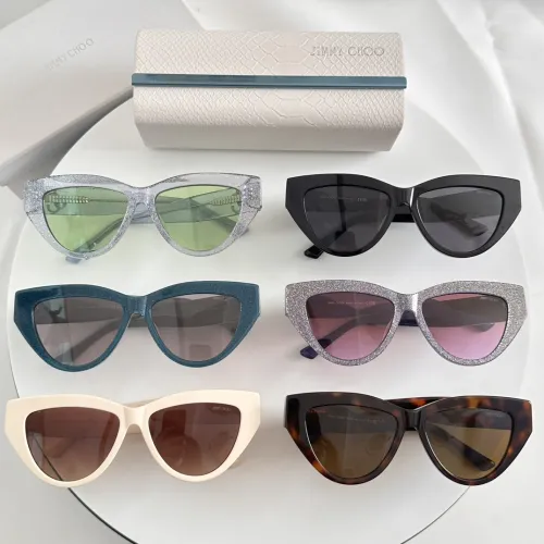 Jimmychoo prevent UV rays  luxury AAA+ Sunglasses #B38965
