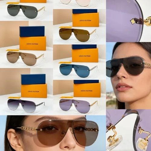 Louis Vuitton AAA Sunglasses original box #B64025