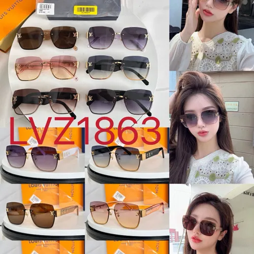 Louis Vuitton AAA Sunglasses original box #B64030