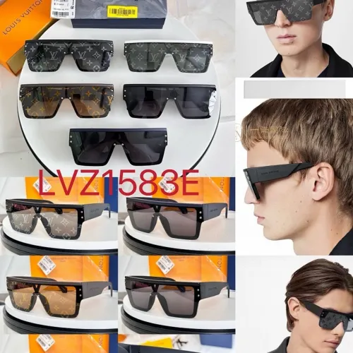 Louis Vuitton AAA Sunglasses original box #B64032
