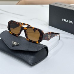 Prada AAA+ Sunglasses Brown #9999931994