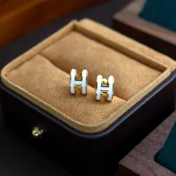 HERMES Earrings #B55296