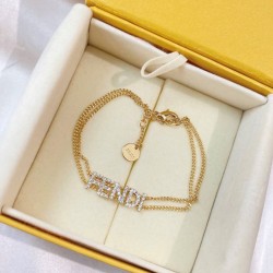 Fendi Jewelry Fendi Logo Bracelet one size #9999926139