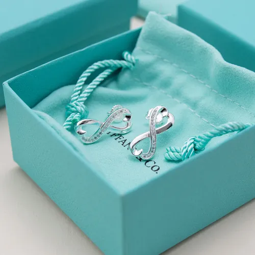 Tiffany Designer Style earrings  and  original box #B65184