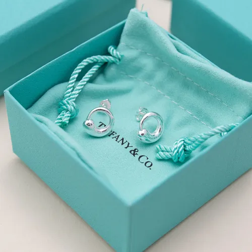 Tiffany Designer Style earrings  and  original box #B65188
