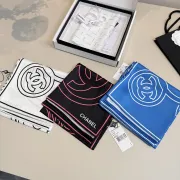 CHANEL Designer Style Neck Scarves Silk Scarves Shawls scarf #B63030 CHANEL Designer Style Neck Scarves Silk Scarves Shawls scarf #B63030