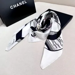 Chanel 2025 Spring Silk Scarfs with box #B48960