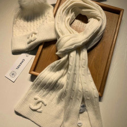 Chanel Wool knitted Scarf and cap #99911733