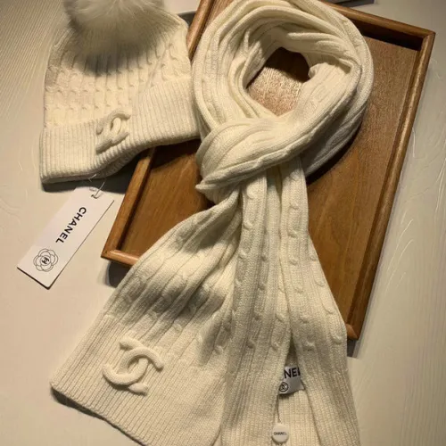 Chanel Wool knitted Scarf and cap #99911733