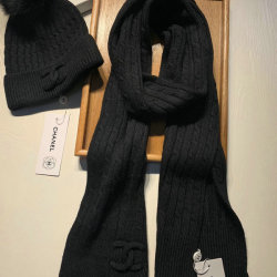 Chanel Wool knitted Scarf and cap #99911734