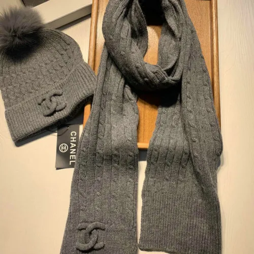 Chanel Wool knitted Scarf and cap #99911735