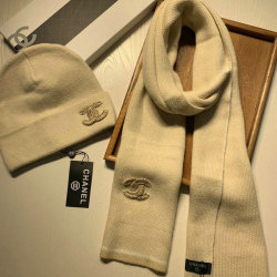 Chanel Wool knitted Scarf and cap #99911739