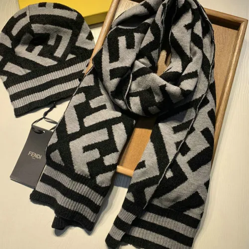 Fendi Wool knitted Scarf and cap #99911708