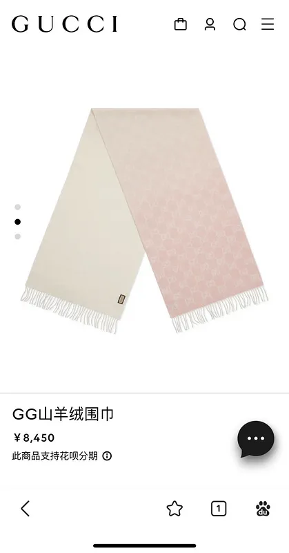 Gucci Scarf #B42726