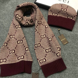  Wool knitted Scarf and cap #99911715