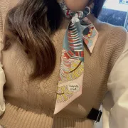 Hermes Scarf Small scarf decorate the bag scarf strap #99921314