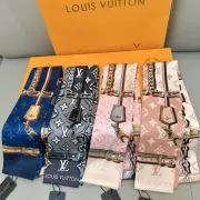 Louis Vuitton Scarf Small scarf decorate the bag scarf strap #B48440