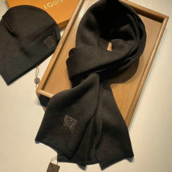  Wool knitted Scarf and cap #99911703