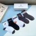 BALENCIAGA  Trendy Letter Striped Crew Socks (Unisex) #B59247