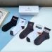 BALENCIAGA  Trendy Letter Striped Crew Socks (Unisex) #B59247