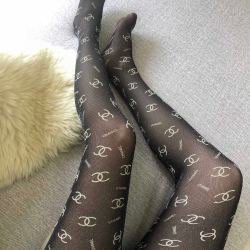 Brand CHANEL pantyhose new high-quality sexy pantyhose G letter trendy women's bottoming pantyhose #999930056