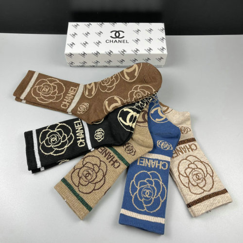 Brand Chanel socks (5 pairs) #99911044