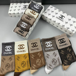 Brand Chanel socks (5 pairs) #99911045
