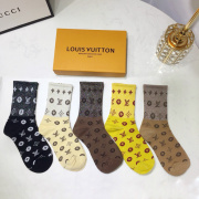 Brand L socks (5 pairs) with gift box #99898417