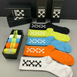 Brand OFF WHITE socks (5 pairs) #99911041