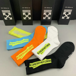 Brand OFF WHITE socks (5 pairs) #99911042