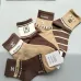 CHANEL socks Five pairs per box #B51460