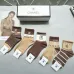 CHANEL socks Five pairs per box #B51460