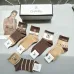CHANEL socks Five pairs per box #B51460