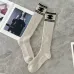 Chanel Monogram Jacquard Calf Socks three colors #B59245