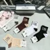 Chanel Trendy Letter Crew  logo Socks  #B59249